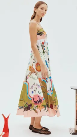 Alemais Evergreen Sundress Multi Size 10 for rent on The Volte - image 2