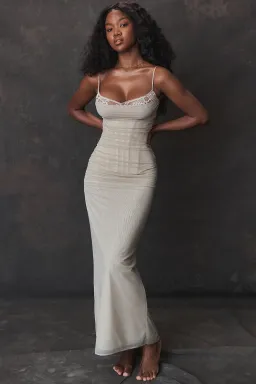 House Of CB Nalini Maxi Dress Sand Size XS / Au 6 for rent on The Volte - image 4