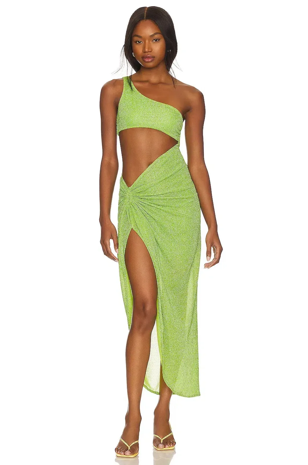 Baobab Zadeh Dress Jade Size M / Au 8 for rent on The Volte - main image