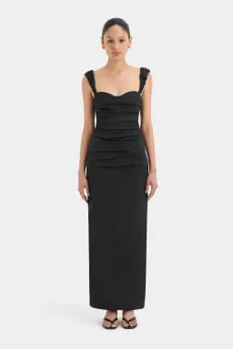 Sir The Label Azul Balconette Gown Black Size 2 / AU 10 for rent on The Volte - image 1