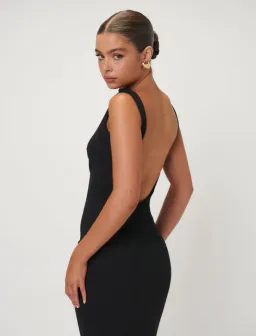 Effie Kats Verona Gown Black Size 8 for rent on The Volte - image 2