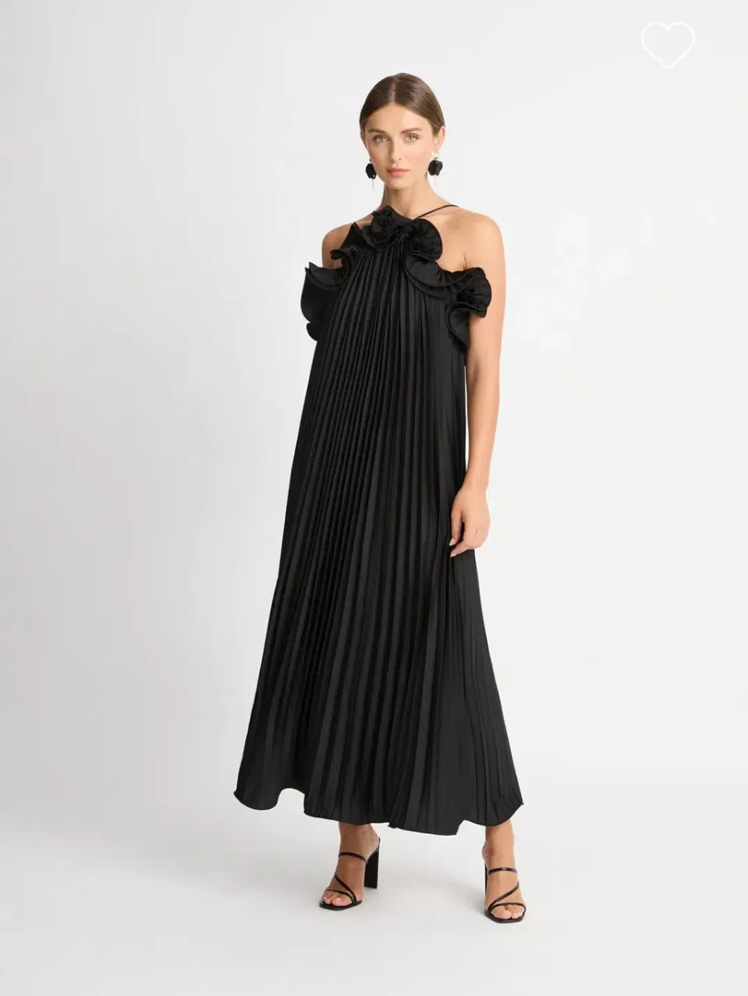 Sheike Eliza Maxi Dress Black Size 8 for rent on The Volte - main image