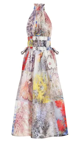 Zimmermann Botanica Halter Neck Gown Print Size 0 / AU 8 for rent on The Volte - image 3