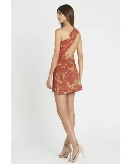 Sir the label Florentine Dress Rust Orange Size AU 10 for rent on The Volte - image 2