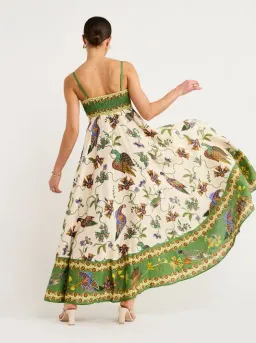 Alemais Birdie Midi Dress Print Size 10 for rent on The Volte - image 2