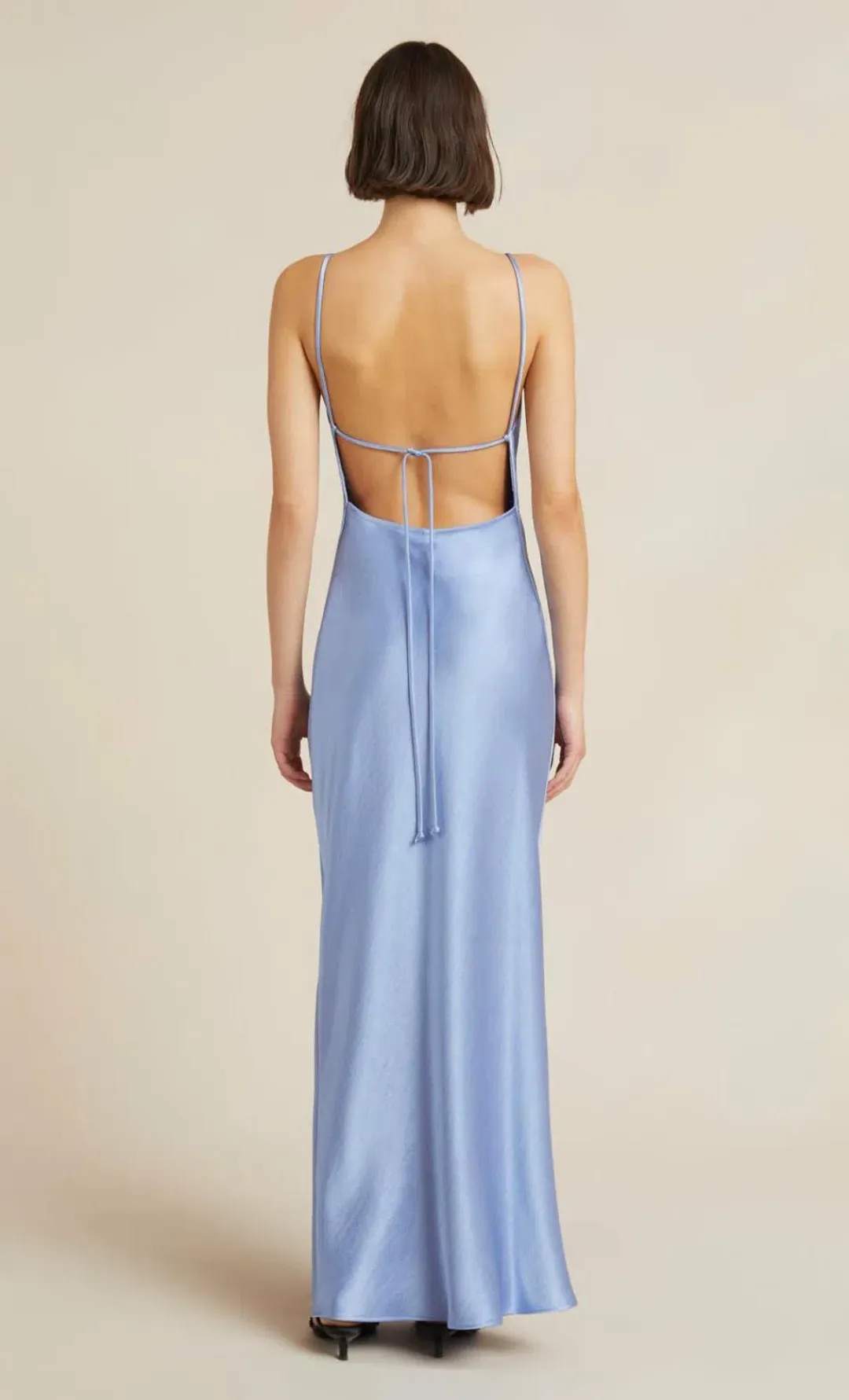 Bec & Bridge Dreamer Tie Maxi Dress Blue Size 12 for rent on The Volte - main image