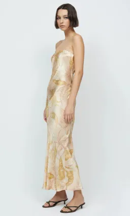 Bec & Bridge Dusty Strapless Maxi Dress Print Size 10 for rent on The Volte - image 3
