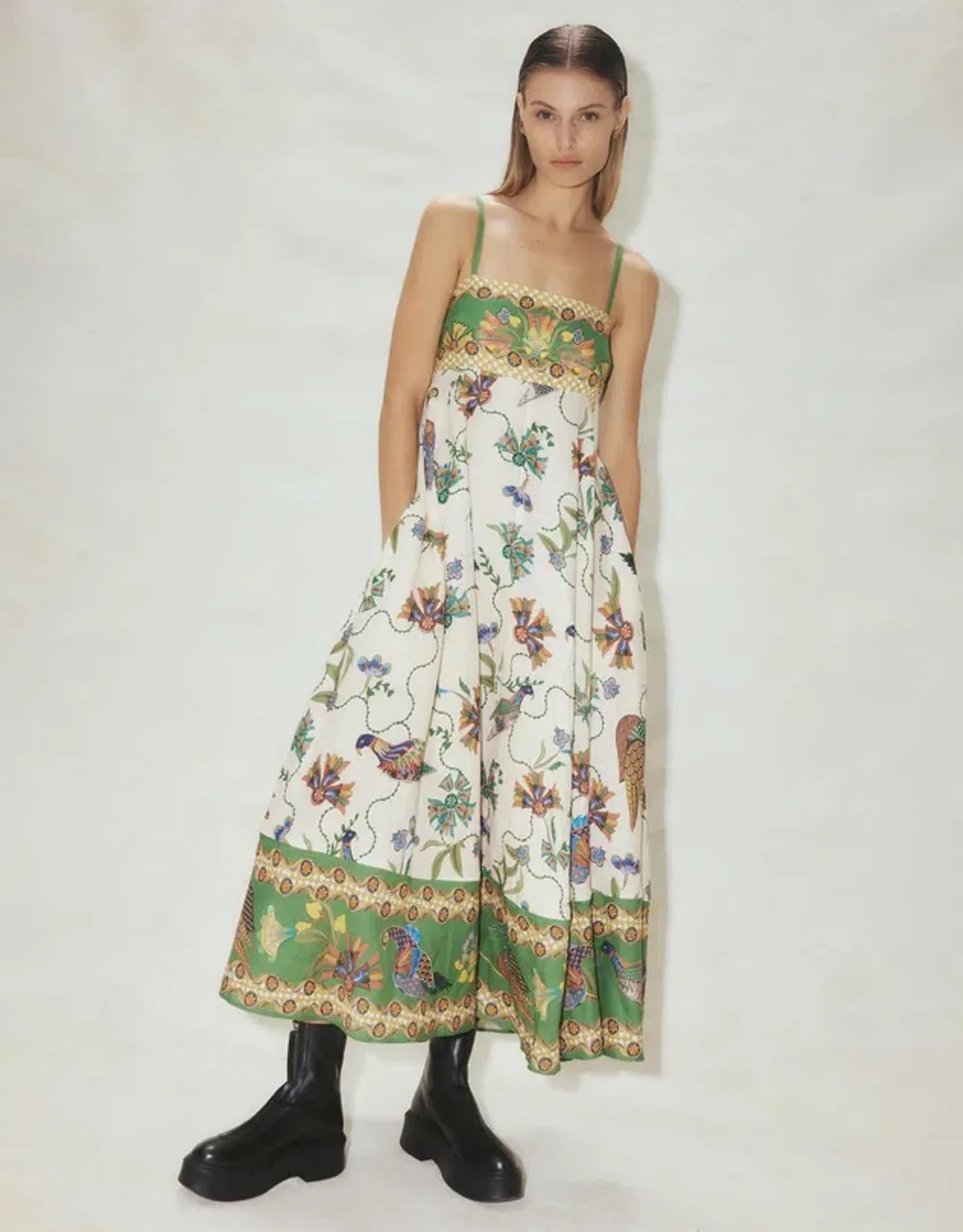 Alemais Birdie Sundress Size 8 for rent on The Volte - main image