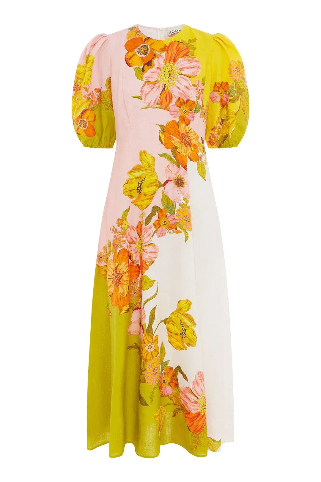Alemais Silas Midi Dress Size 8 for rent on The Volte - main image