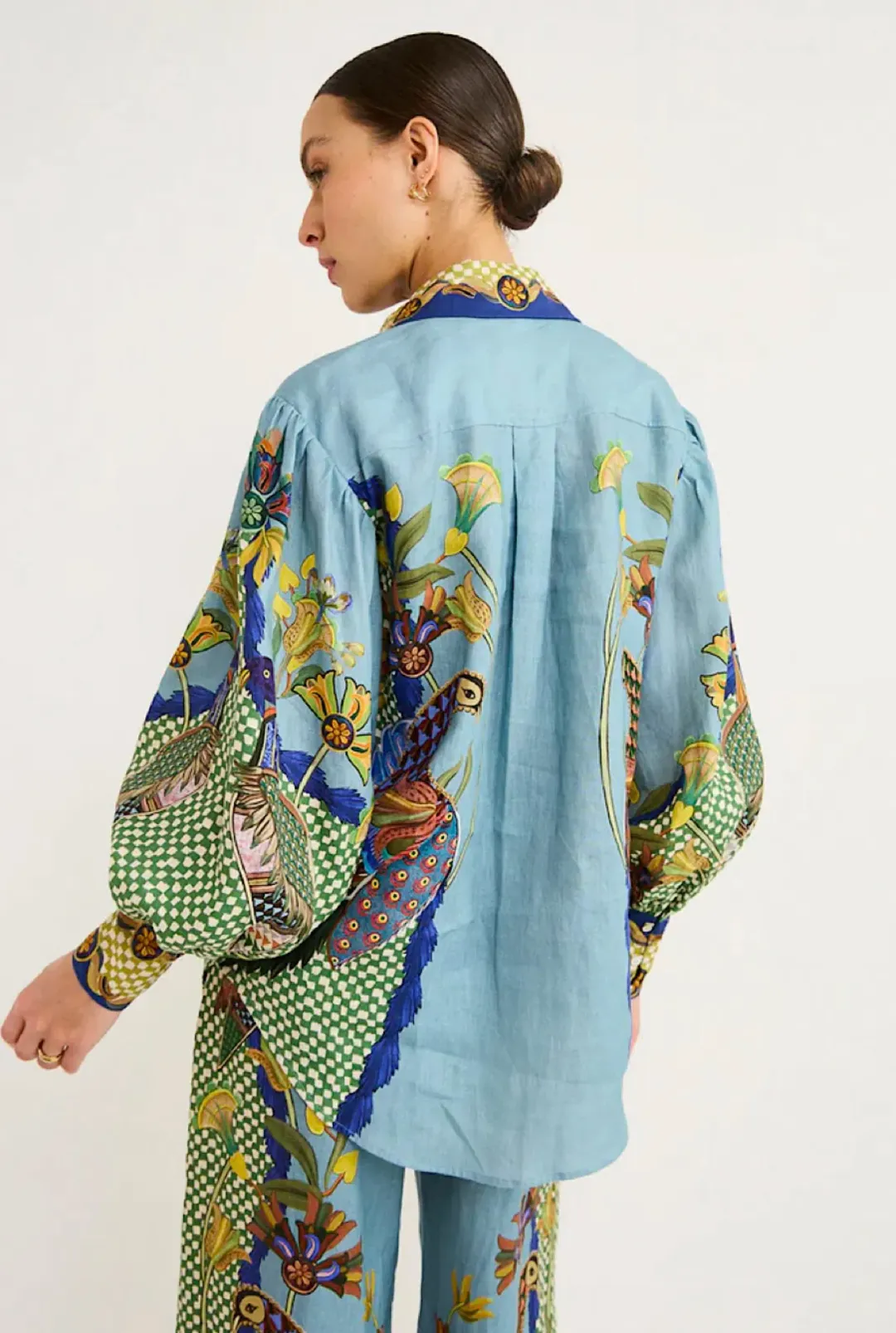 Alemais Gilly Shirt and Pants Set Print Size 10 for rent on The Volte - main image