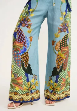 Alemais Gilly Shirt and Pants Set Print Size 10 for rent on The Volte - image 4