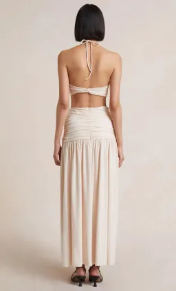 Bec & Bridge Adaline Cut Out Maxi Dress Cream Size 6 for rent on The Volte - image 3