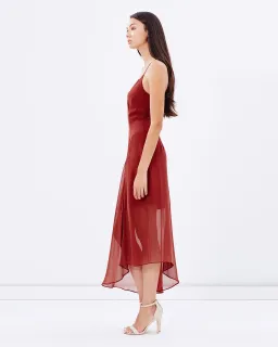 Keepsake the Label One Life Dress Red Size 8 for rent on The Volte - image 2
