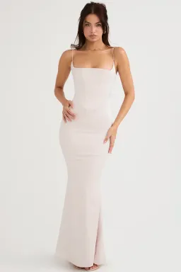 House Of CB Olivette Satin Dress Pink Size XS / AU 6 for rent on The Volte - image 2