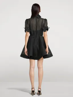 Zimmermann The Luminosity Liftoff Flower Mini in Black Size 1/AU 10  for rent on The Volte - image 3