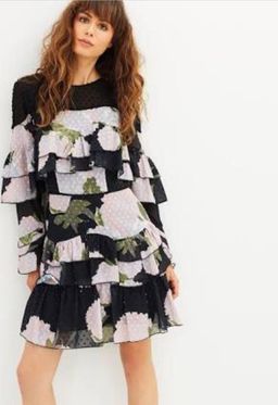 Talulah New Woman Ruffle Dress for rent on The Volte - image 1