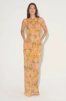 Hansen & Gretel Emmery Maxi Dress Honey Floral Size L / AU 12 for rent on The Volte - image 5
