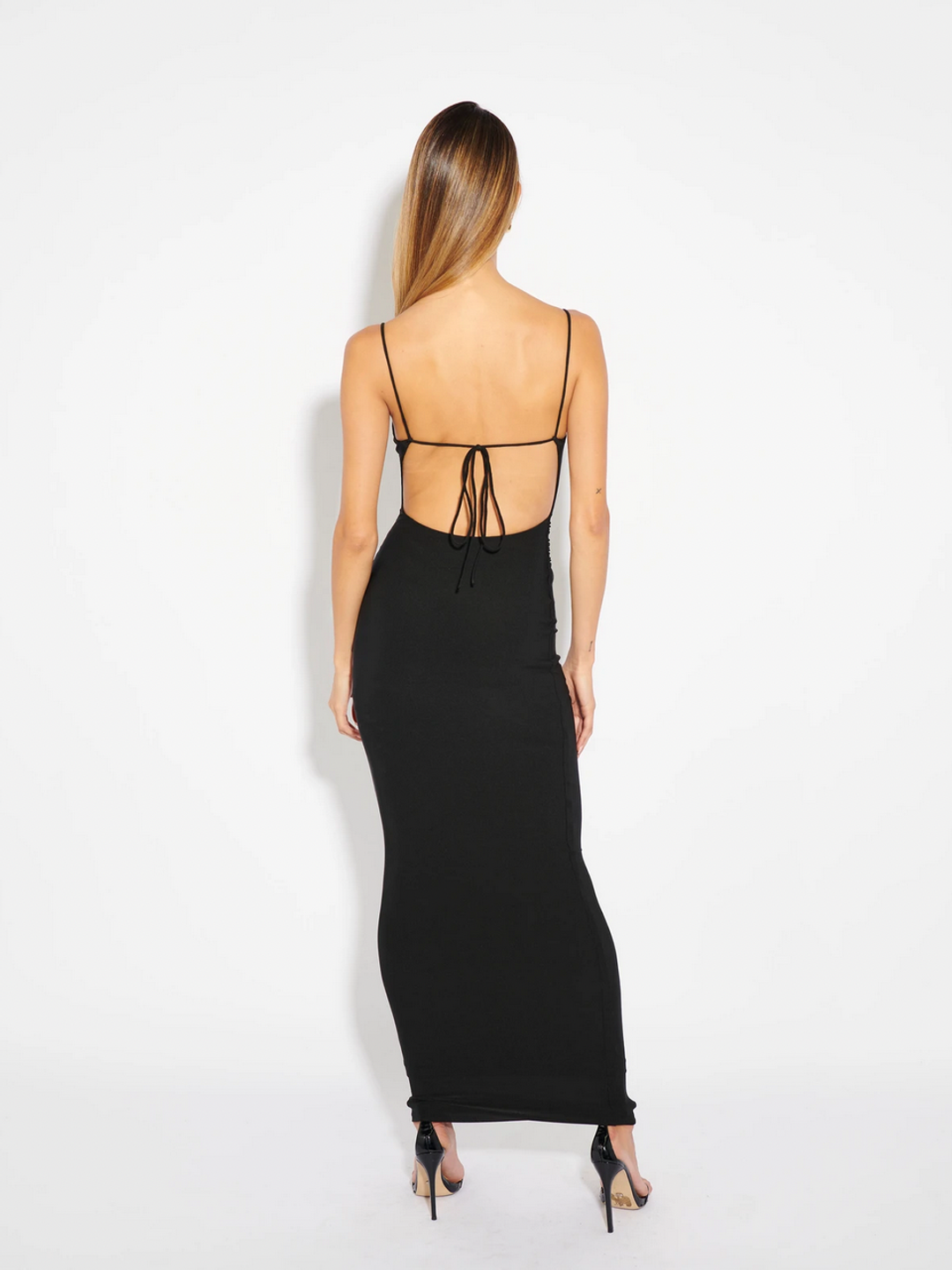 Effie Kats Addison Dress Black Size 6 for rent on The Volte - main image