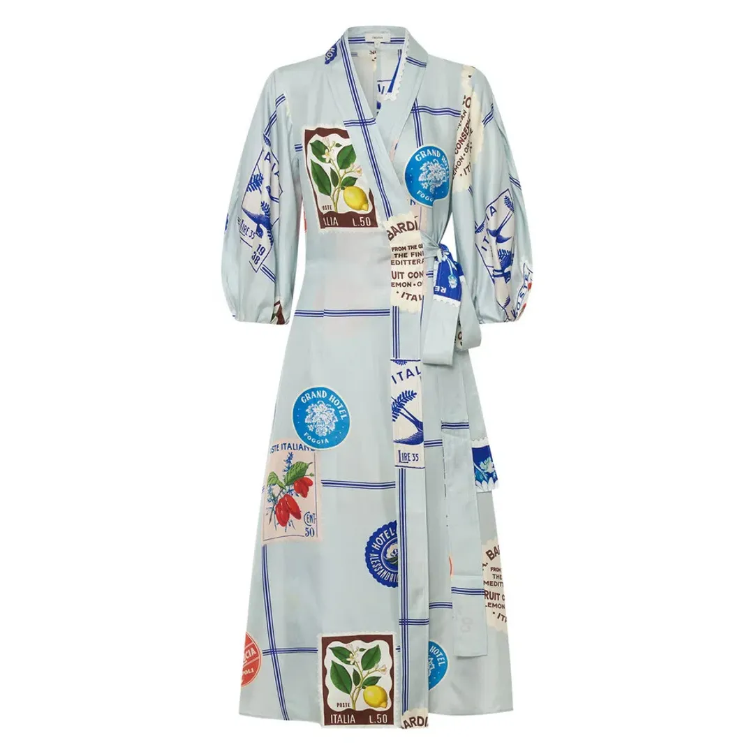 Oroton Picnic Dress Print Size 6 for rent on The Volte - main image