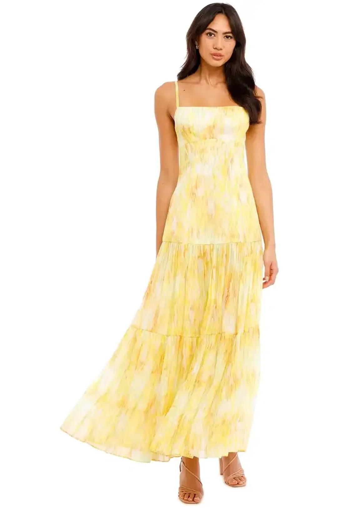 Ginger and Smart Radiate Sundress in Sunshine Yellow Size 12 for rent on The Volte - main image