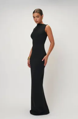 Effie Kats Verona Gown Black Size 14 for rent on The Volte - image 2