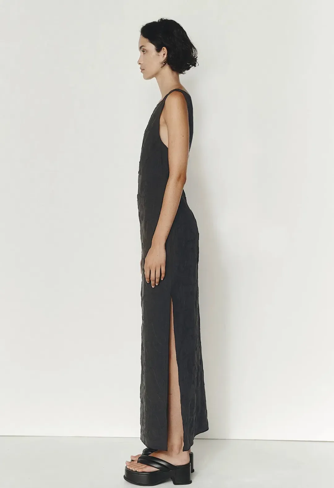 Marle Rose Dress Black Size AU 8 for rent on The Volte - main image