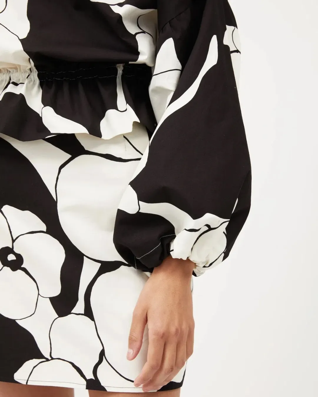 Dominique Healy Shosanna Blouse Floral Size S/M for rent on The Volte - main image
