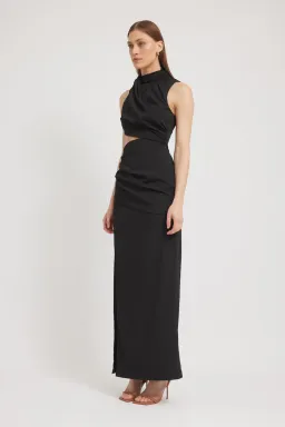 Tojha Giana Maxi Dress in Black Size 10 for rent on The Volte - image 2