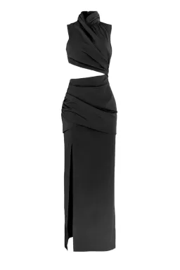 Tojha Giana Maxi Dress in Black Size 10 for rent on The Volte - image 4