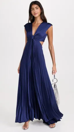 A.L.C Alejandra Dress in Riviera Size 10 for rent on The Volte - image 2