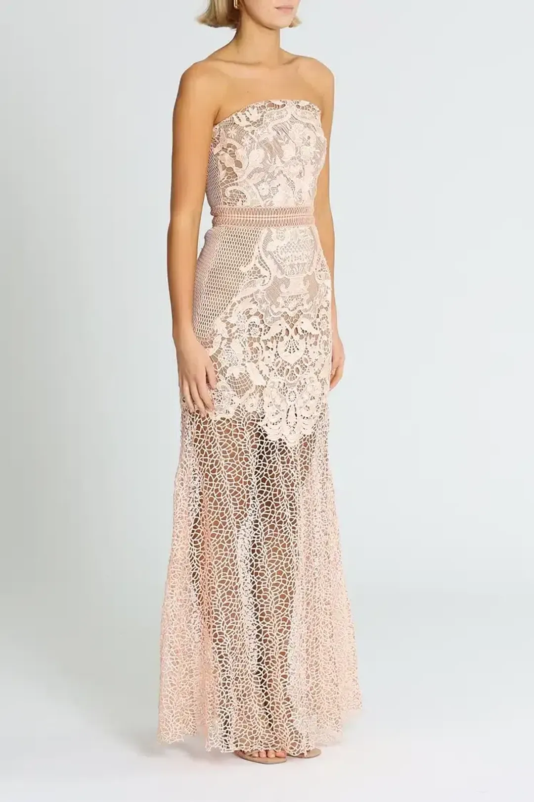 Grace and Hart Adele Gown in Blush Size 12 for rent on The Volte - main image