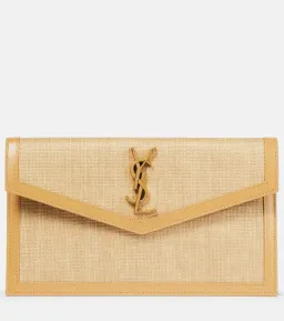 Saint Laurent Uptown Pouch Straw for rent on The Volte - image 3
