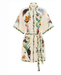 Silas Linen Sundress in Multi for rent on The Volte - image 1