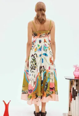 Alemais The Evergreen Sundress in Multi Size 14 for rent on The Volte - image 3