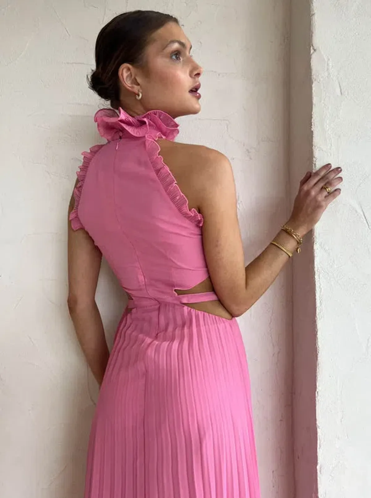 Sonya Moda Noya Maxi Dress Pink Size 10 - Image 7