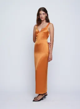 Anna Quan Liliana Dress Kumquat Size 8 for rent on The Volte - image 2