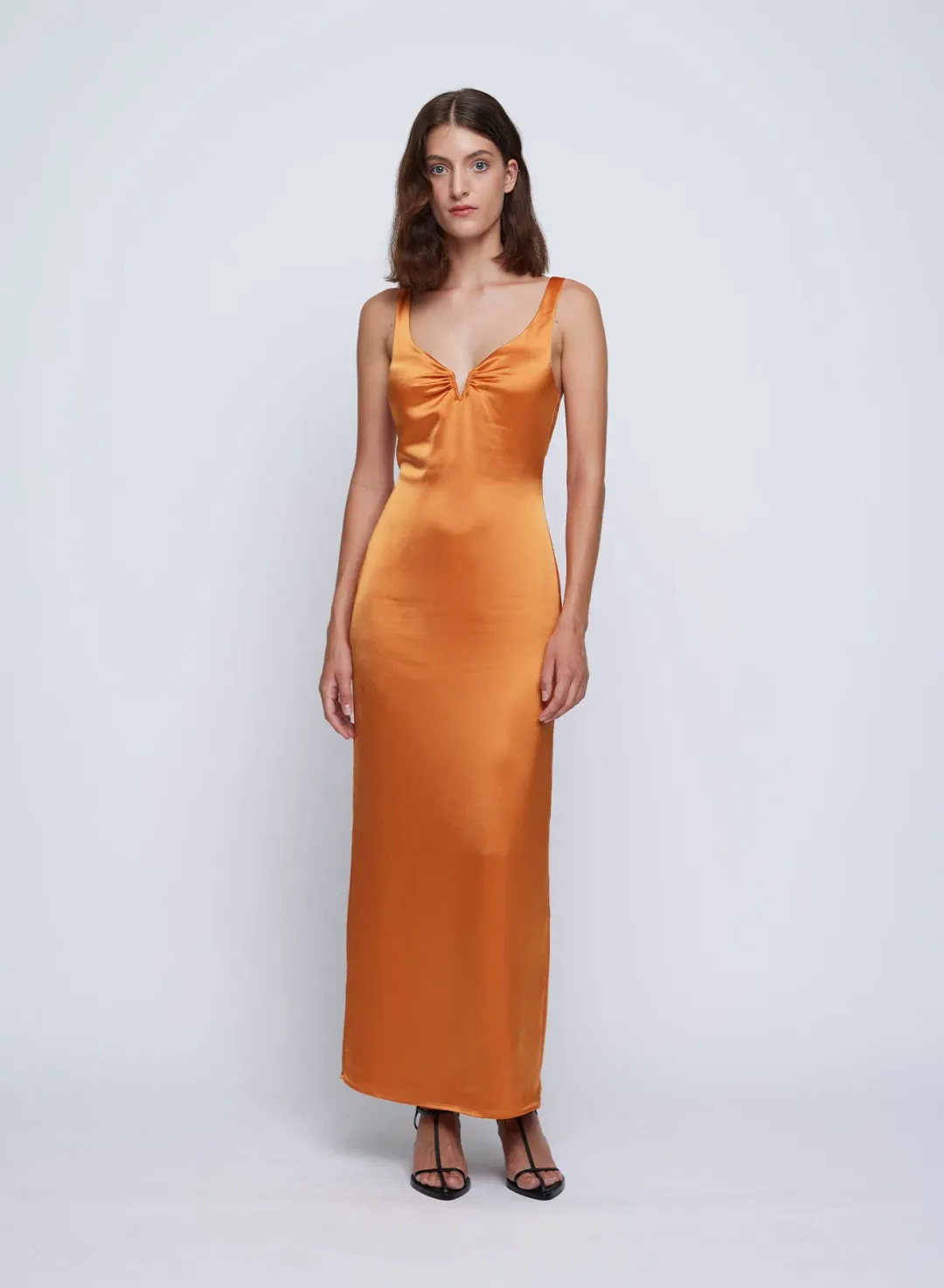 Anna Quan Liliana Dress Kumquat Size 8 for rent on The Volte - main image