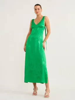Roame Eiden Dress Emerald Marmo Size 1 / AU 8 for rent on The Volte - image 1