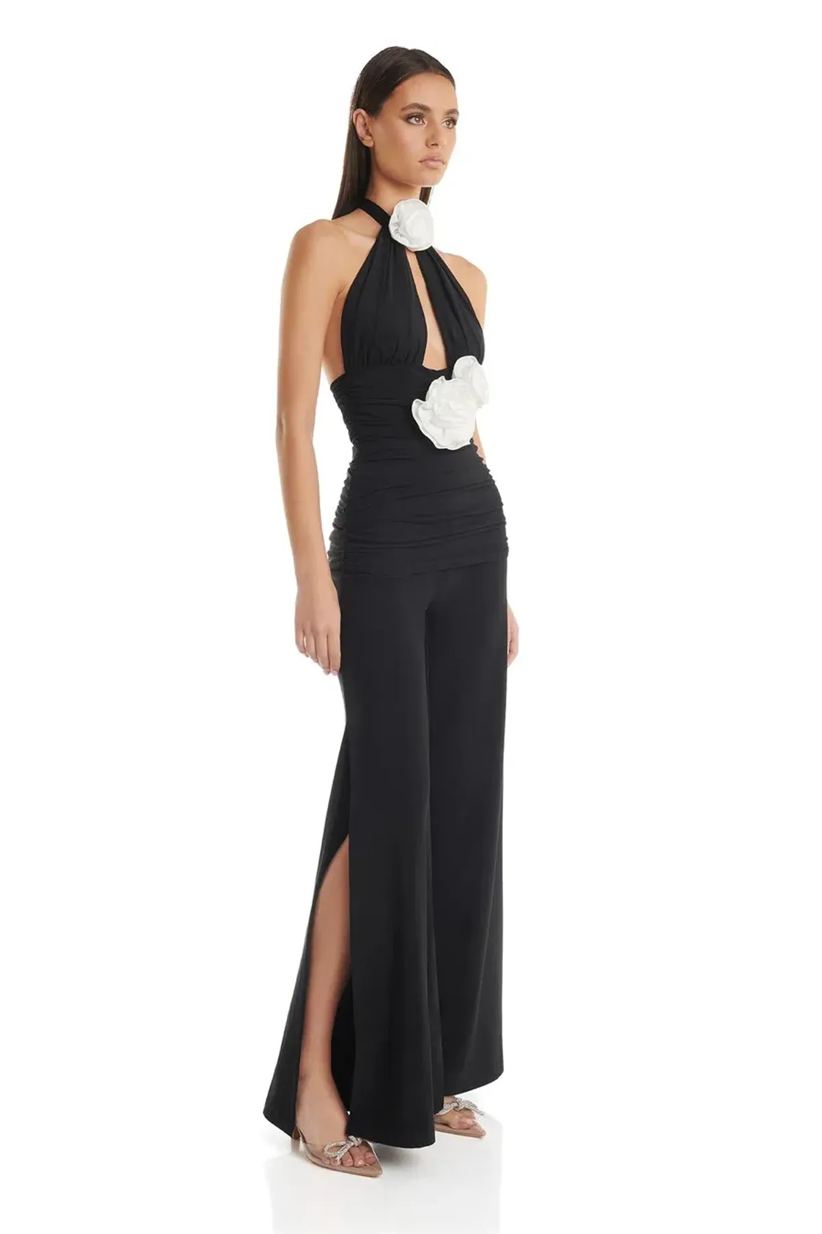 Eliya The Label Leontina Jumpsuit Black Size M / AU 10 - Image 2