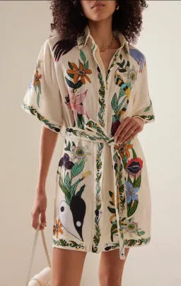 Alemais Meagan Mini Dress Print Size AU 16 for rent on The Volte - image 4