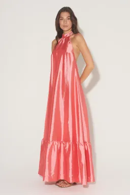 Hansen & Gretel Gateau Gown in Watermelon Pink Size S / AU 8 for rent on The Volte - image 2