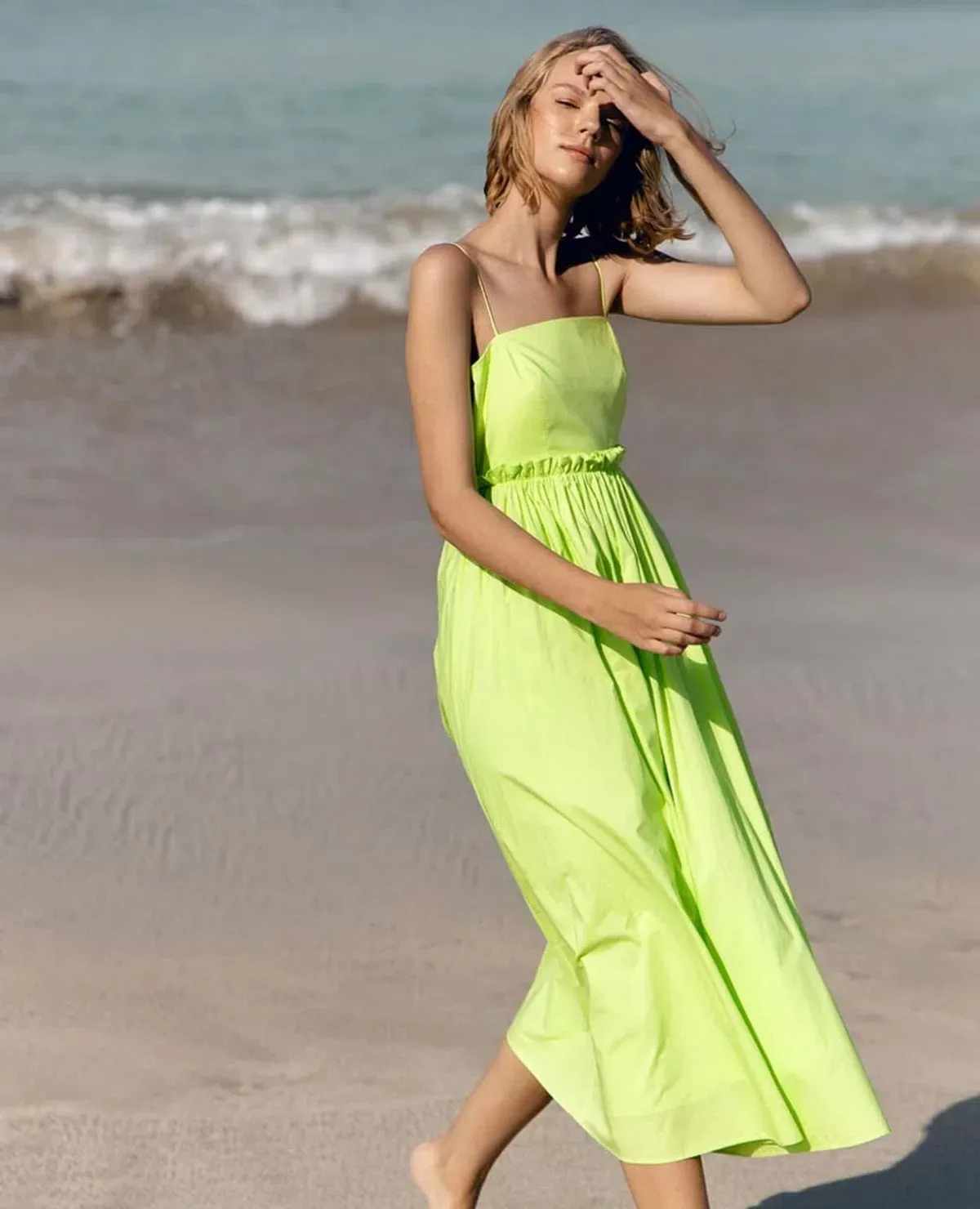 Steele Josie Midi Dress Green Size M / AU 10 - Image 2