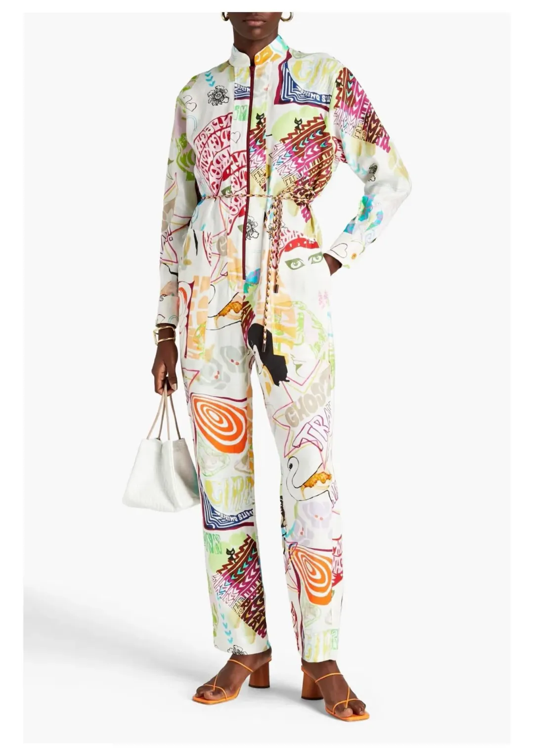 Zimmermann Shelly Zip Boilersuit Poster Print Size 2 / 12 AU for rent on The Volte - main image