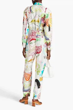 Zimmermann Shelly Zip Boilersuit Poster Print Size 2 / 12 AU for rent on The Volte - image 2
