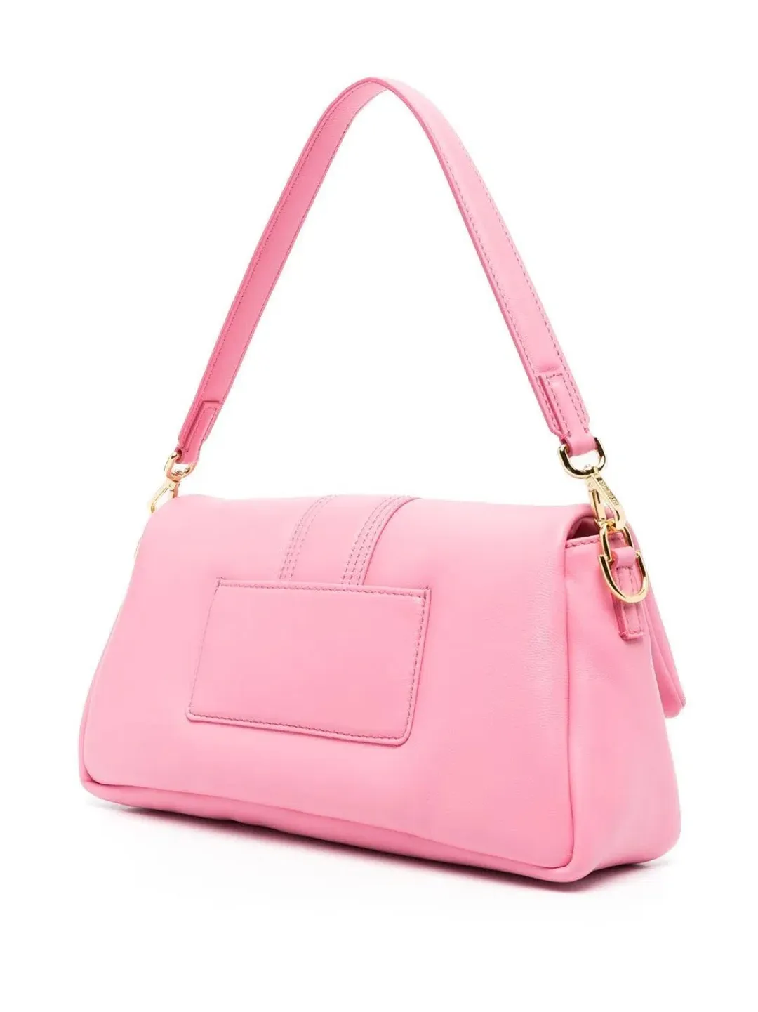 Jacquemus Le Bambimou Le Raphia Shoulder Bag Pink for rent on The Volte - main image