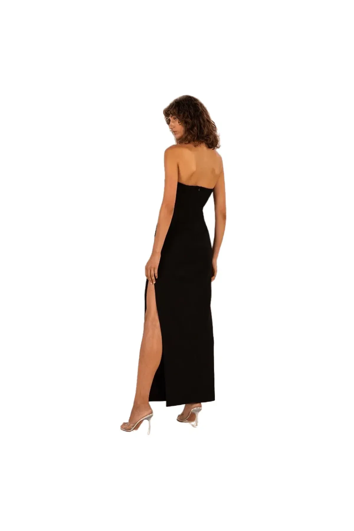 MISHA Ethil Cutout Jersey Dress Black Size 8/S - Image 2