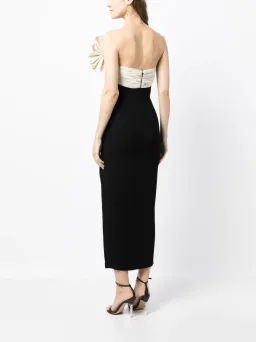 Rachel Gilbert Lavina Dress Black Size AU 10 for rent on The Volte - image 3