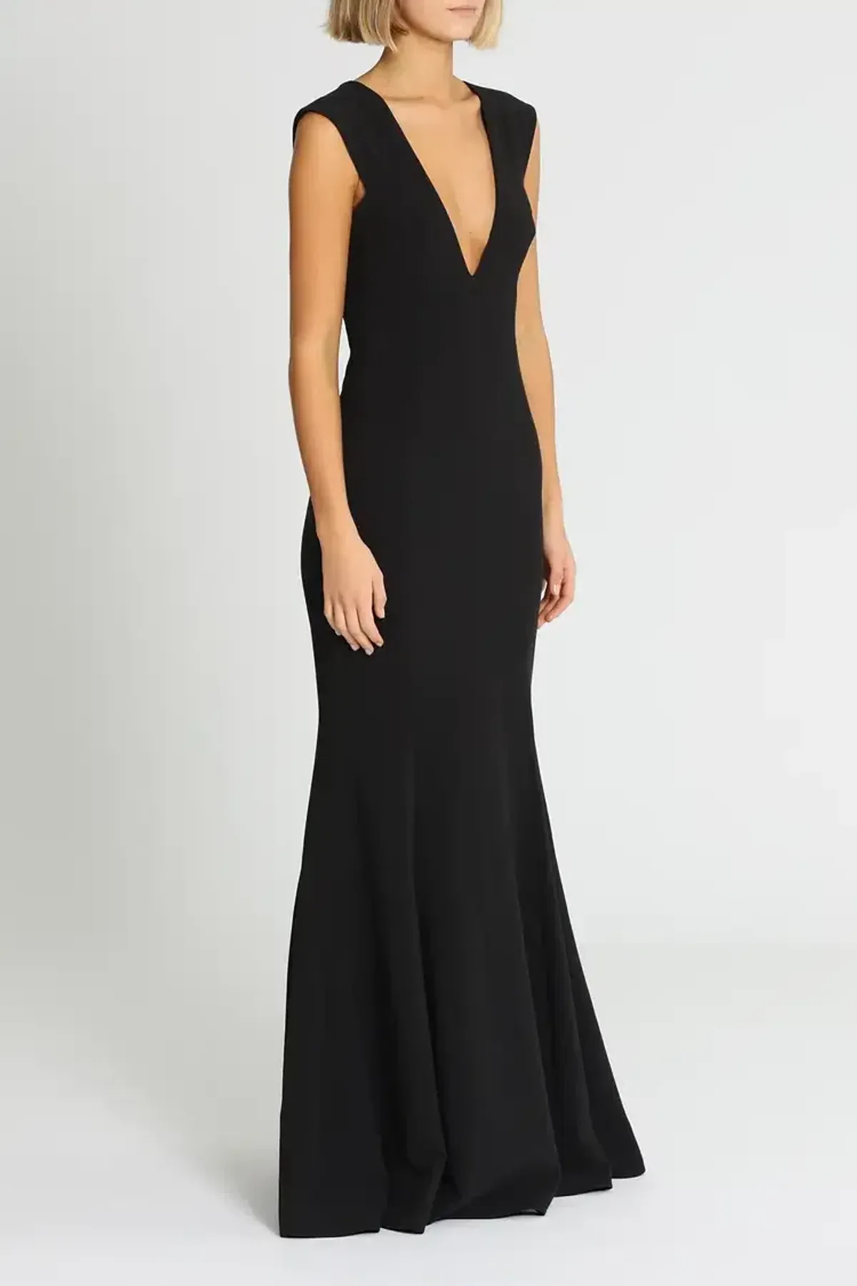 Jay Godfrey Victoria Light Gown in Black Size 14 - Image 2
