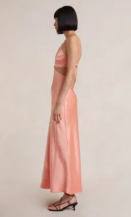 Bec & Bridge Veronique Maxi Dress Coral Size 6 for rent on The Volte - image 3