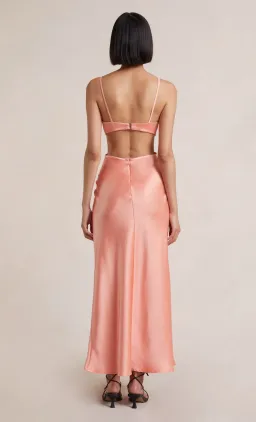 Bec & Bridge Veronique Maxi Dress Coral Size 6 for rent on The Volte - image 4